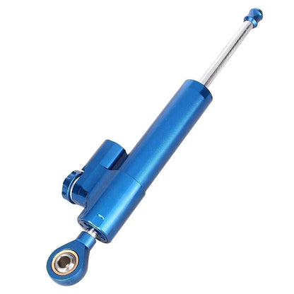 Adjustable Steering Damper Stabilizer Blue for Yamaha YFM300 YFM450 Grizzly
