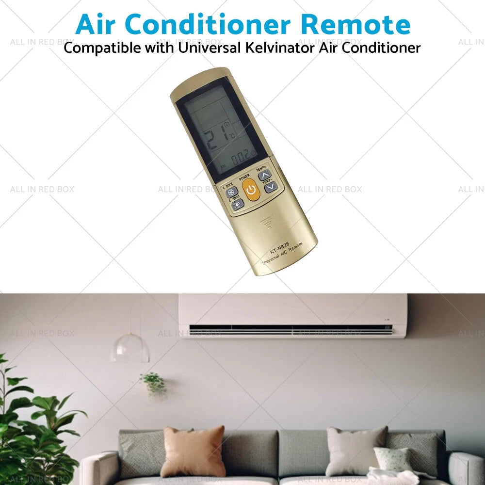 Universal Replacement Remote Control for Kelvinator Air Conditioner