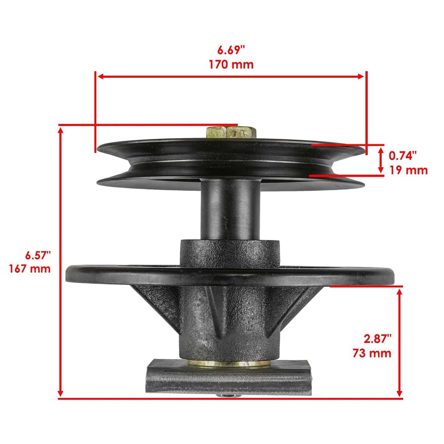 Deck Spindle Assembly Replacement for Toro Z Master 52in (1999–2017)