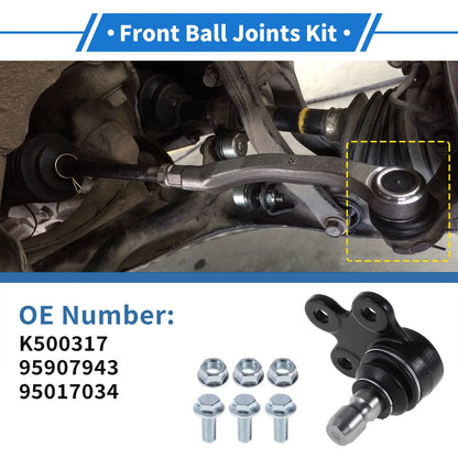 2 x Front Lower Ball Joints for Buick Encore (2013-2022)