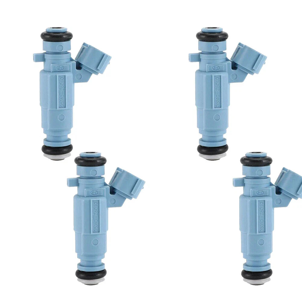 4 Pcs Fuel Injectors for Hyundai Santa Fe 2.4L 2.7L (2000-2005)