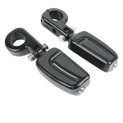 1 1/4" Highway Bar Foot Pegs for Harley Softail Fatboy Deluxe