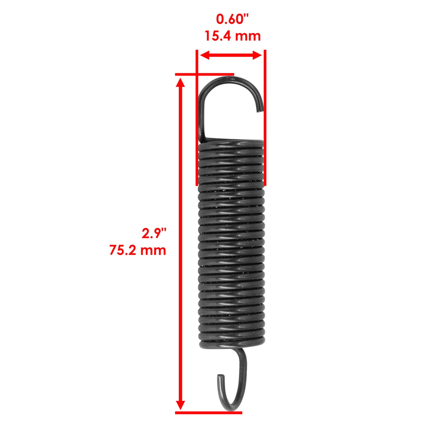 Deck Idler Extension Springs Replacement for Husqvarna LTH1854 LTH2042 (1995–2021)