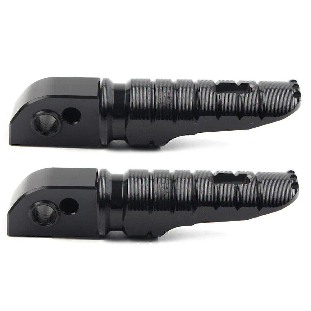 Black Aluminum  Rear Footrests for Street Scrambler 900 T100 T120 (2016-2023)
