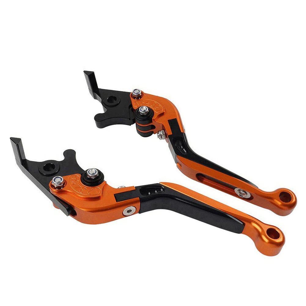 Extendable Brake Clutch Levers for Honda CB1100 CB1300 (2013-2023) Orange