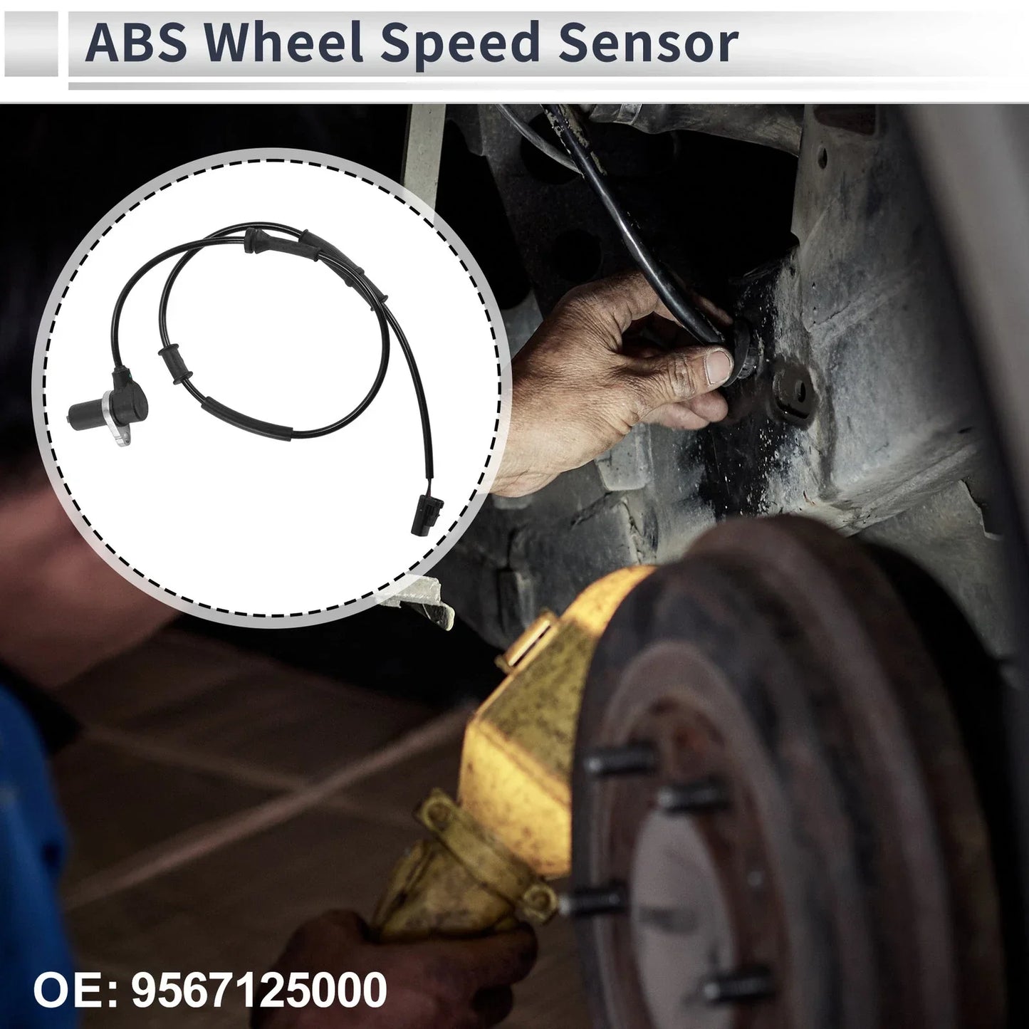 ABS Wheel Speed Sensor for Hyundai Accent (2000-2002)