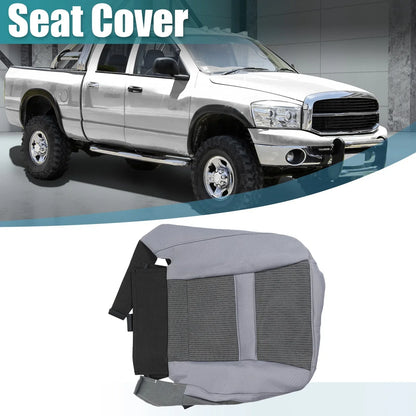 Gray Driver Side Bottom Cloth Seat Cover for Dodge Ram 1500 2500 3500 (2006-2009)