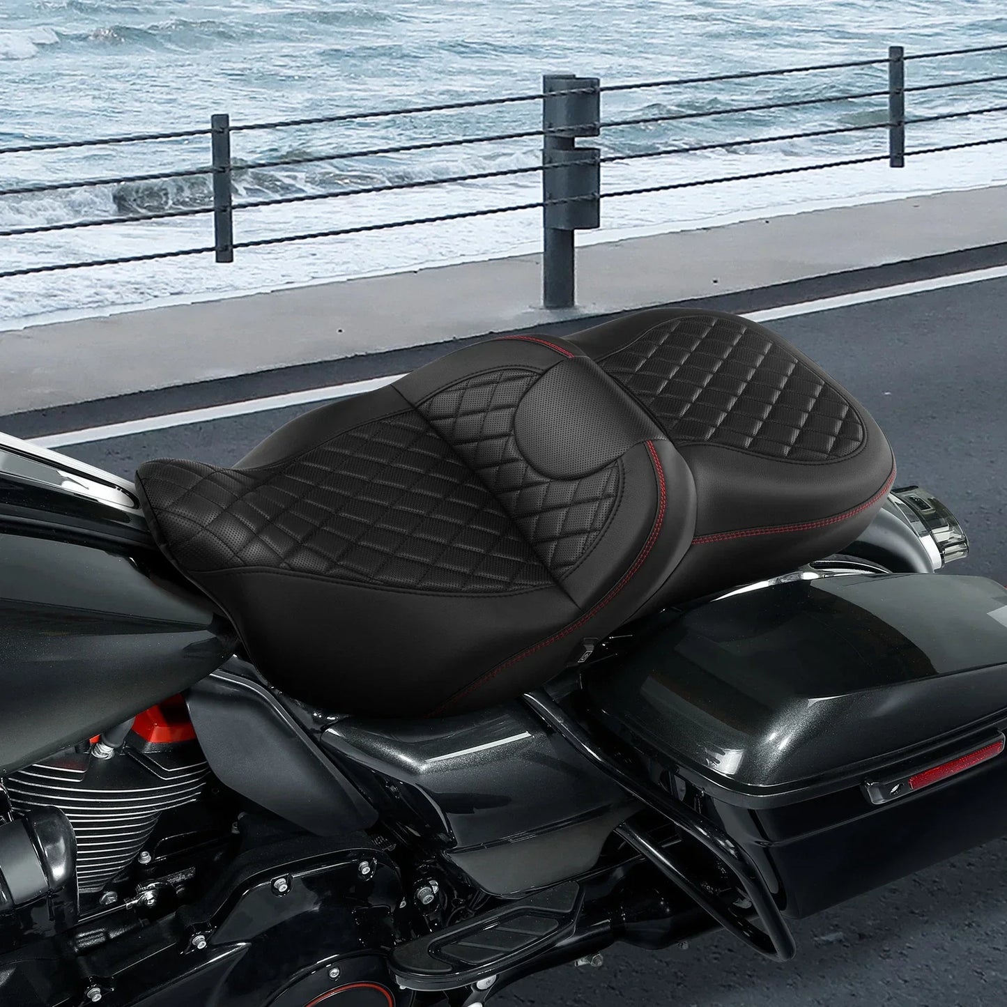 Heated Seat for Harley Touring Street Glide 2009-2023