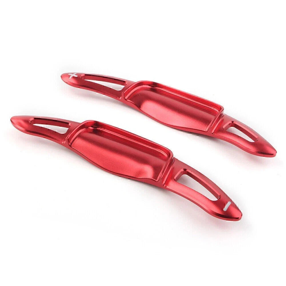 Red Steering Wheel Shift Paddle Shifter Extension for Toyota Camry (2018-2020)