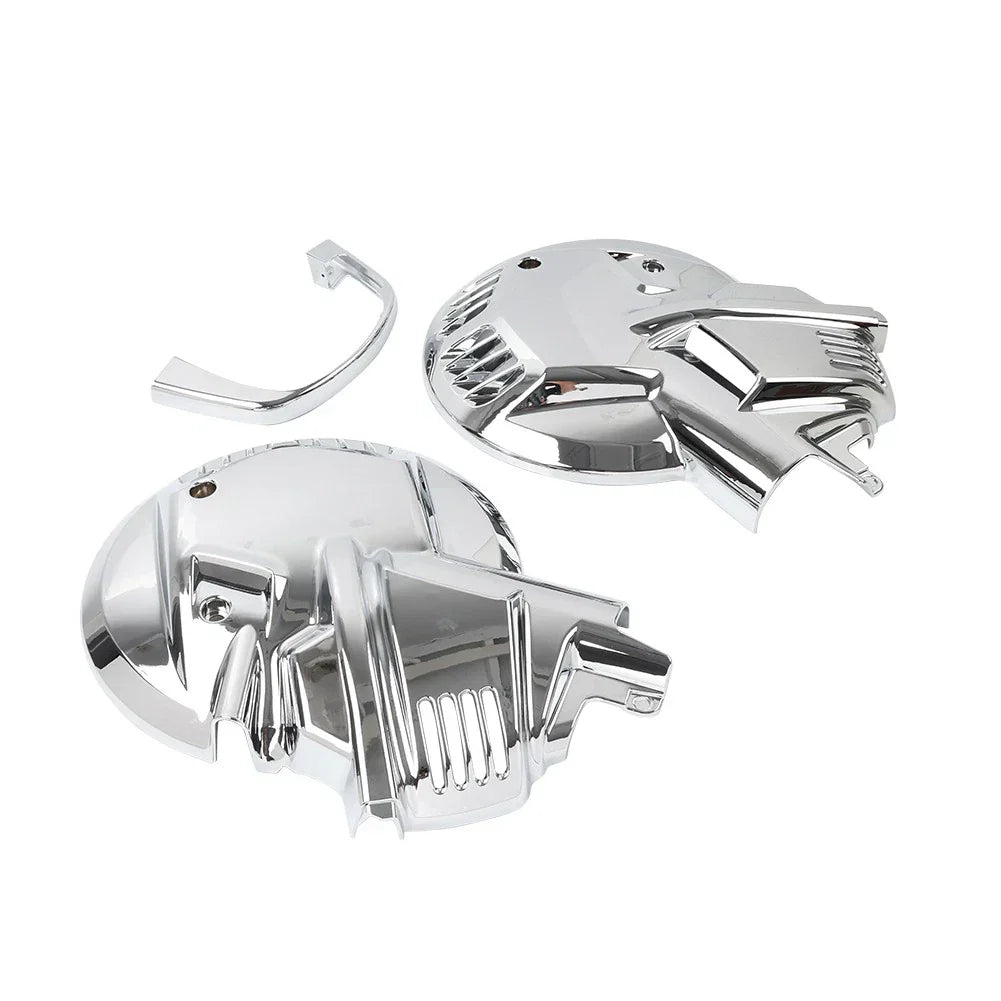 Front Brake Rotor Disc Covers for Honda Goldwing GL1500 88-00 Chrome