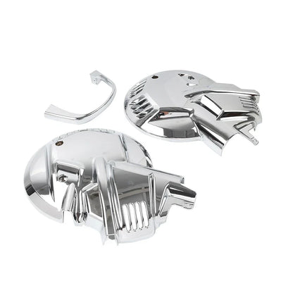 Front Brake Rotor Disc Covers for Honda Goldwing GL1500 88-00 Chrome