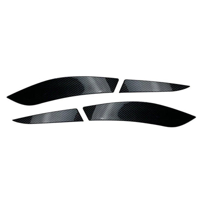 Carbon Fiber Rear Tail Light Eyelid Trim Cover for VW Golf 6 (2008-2013)
