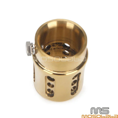 Drilled Exhaust Pipe Tip End Plug 1.75" for Harley Softail Low Rider