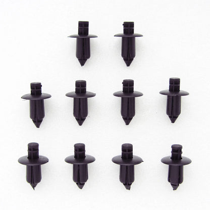 Grill Lock Clip 10x for Mitsubishi L200 Triton MK Strada (1996-2006)