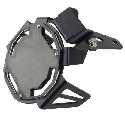 Black Fog Light Protector Covers for BMW R1250GS Adventure, S1000XR (2013-2023)
