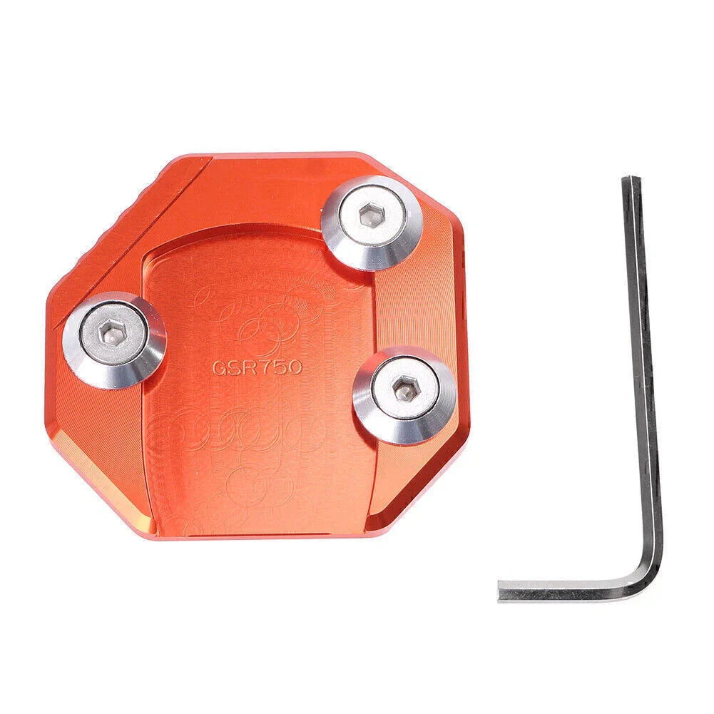 Kickstand Side Stand Plate Pad for Suzuki GSR750, GSXS1000F (2011-2016)