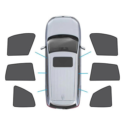 Magnetic Mesh Sun Blind Shades for BMW iX3 (2023-2024)