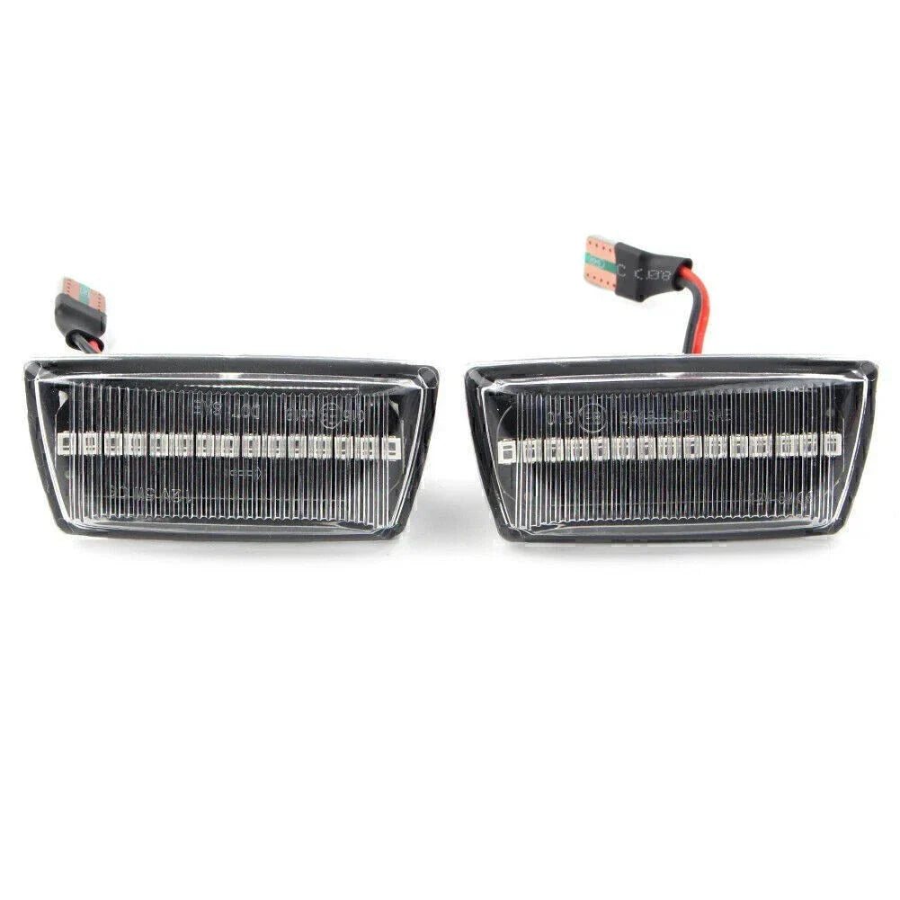 LED Dynamic Side Marker Lights for Opel Astra H MK5 Zafira B MK2 Clear
