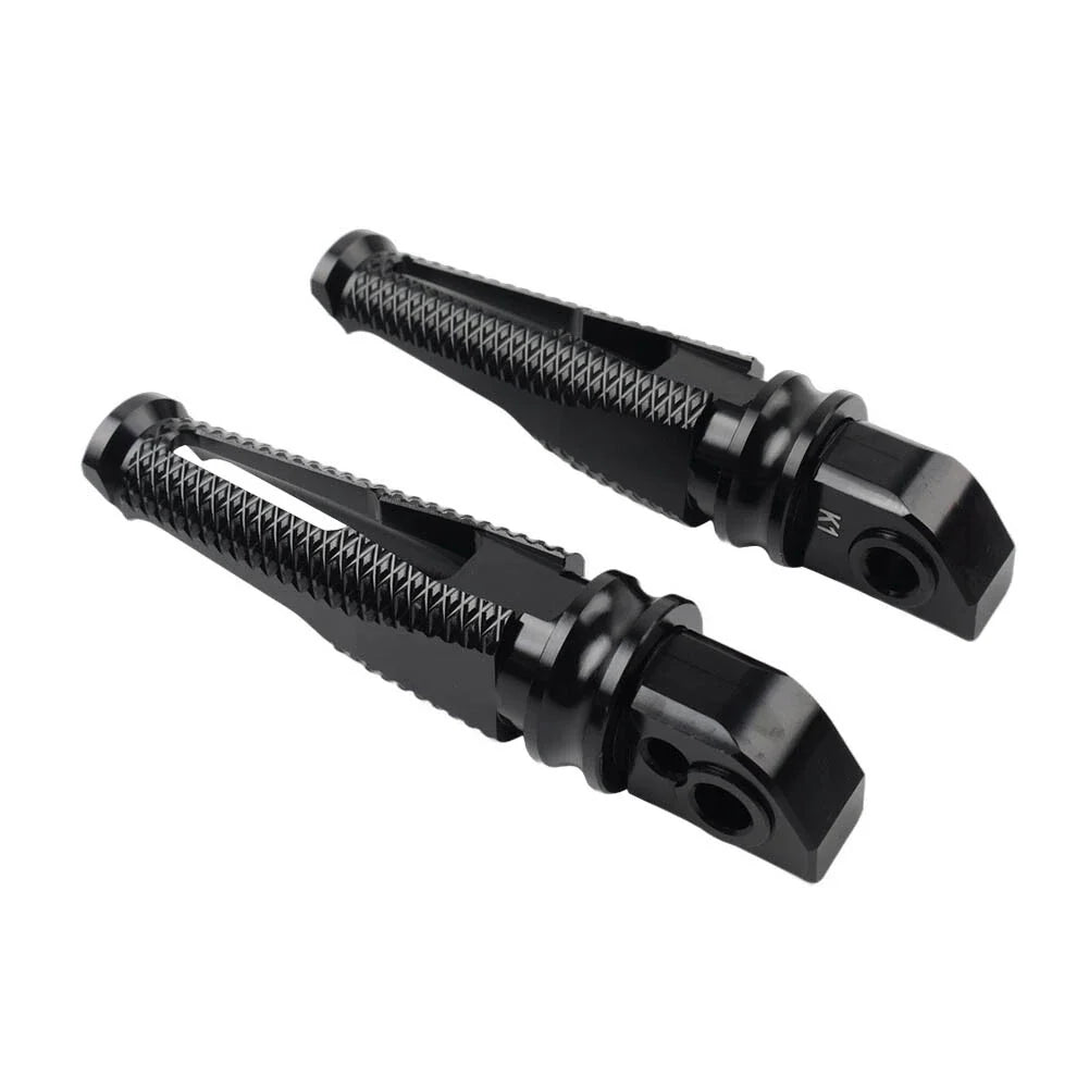 Rear Passenger Foot Pegs Black for Daytona 675, 955i, Tiger 1050 (2006-2017)
