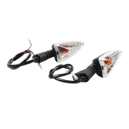 Clear Front Rear Turn Signal Lights for Daytona 675, 675R, Tiger 800, 1050