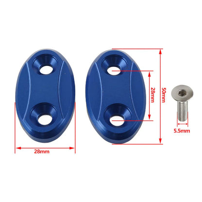 Rearview Mirror Block Off Base Plates Cover for BMW S1000RR, R1 (2007-2019)