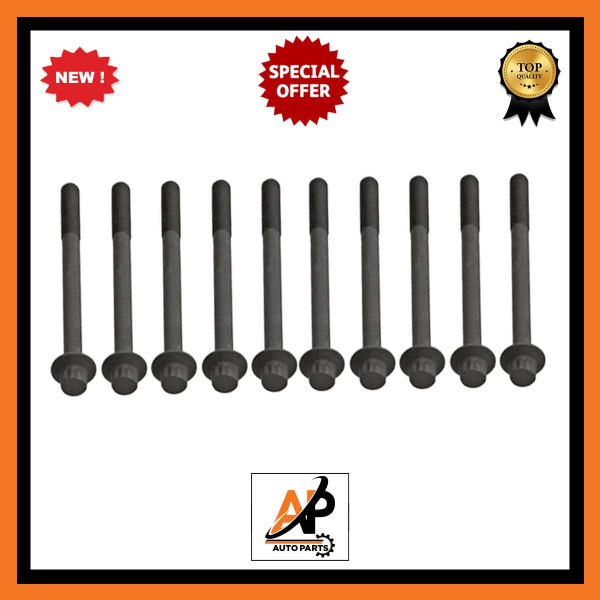 Head Bolt Kit for Mazda 3 Saloon Hatchback 2.2 Diesel (2007–2018)