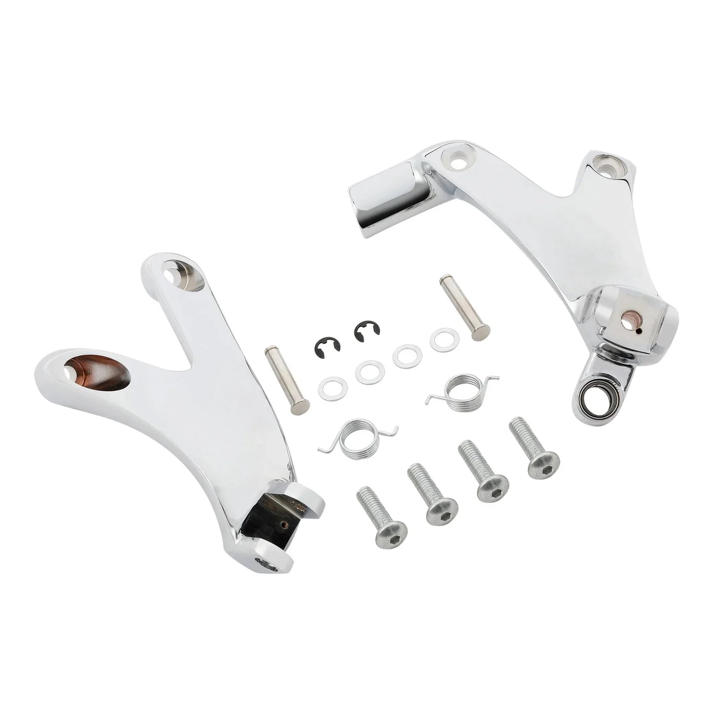 Forward Controls Mounts for Harley Fat Bob Sport Glide FLSB (2018-2024) Chrome