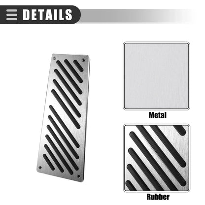 Rest Pedals Pad Cover Replacement for Mercedes Benz Smart Fortwo (2009-2014)