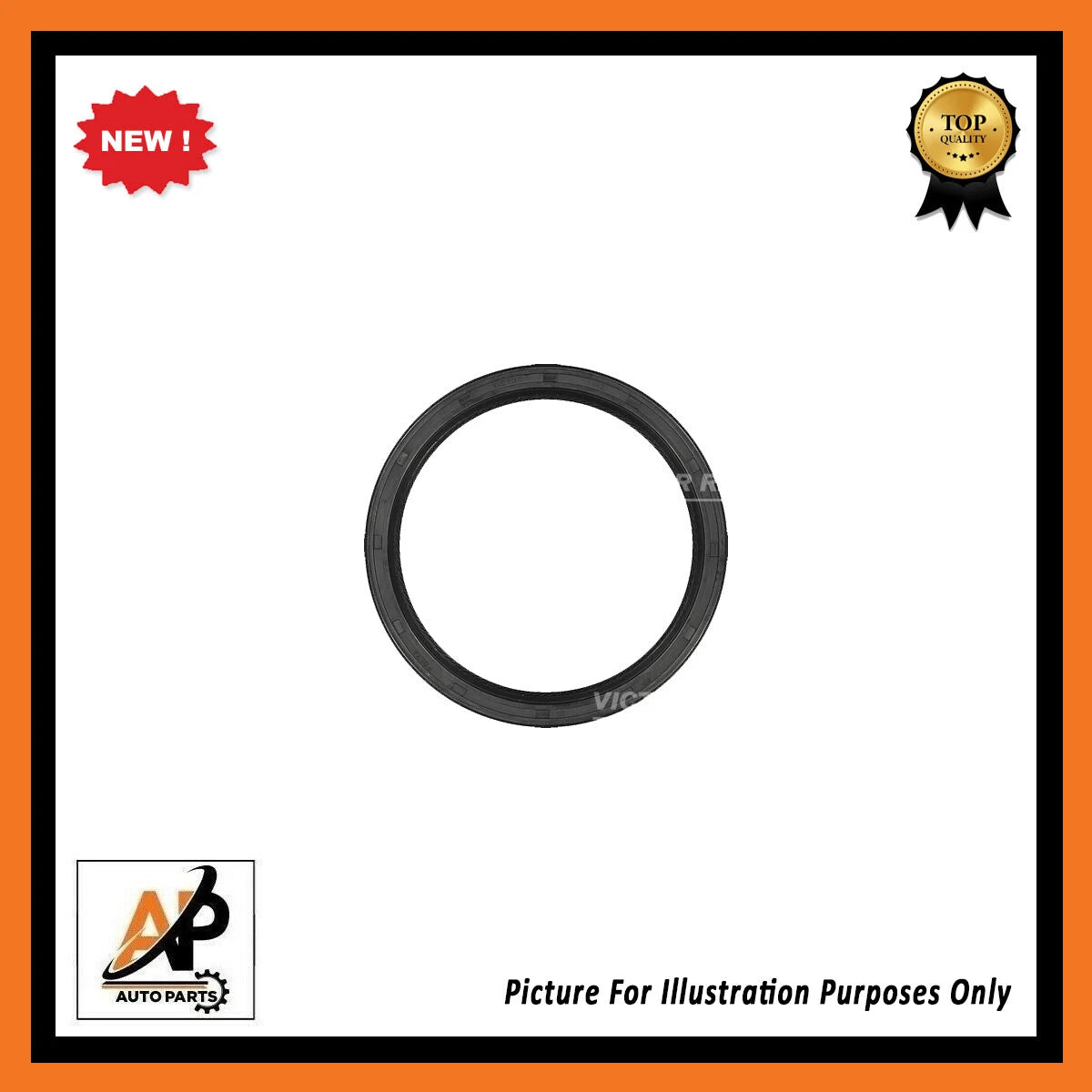 Crankshaft Crank Seal Rear Replacement for Ford Focus ST170 (2002–2007)