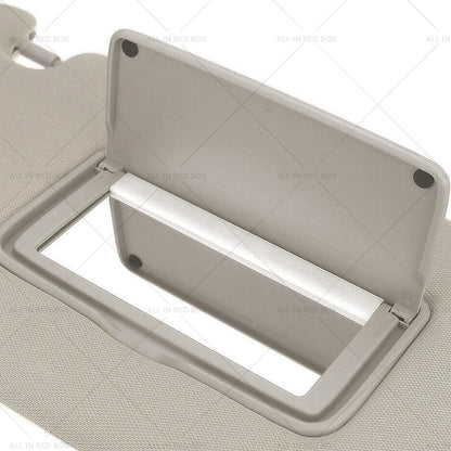Grey Sun Visor W/Mirror for Nissan Pathfinder, Infiniti QX60, JX35 (2013-2020)