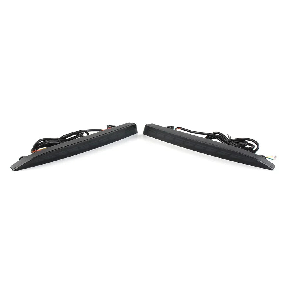 Rear Fog Lamp Brake Light Dynamic Turn Signal Reflector for Honda