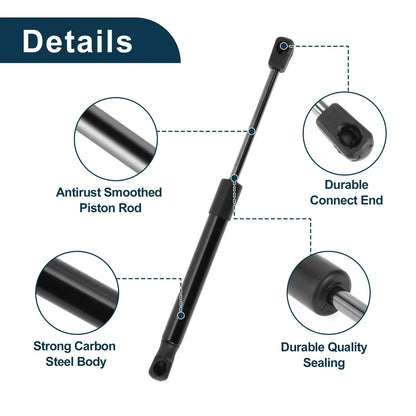Rear Hatch Lift Supports for Dodge Challenger Coupe Without Spoiler (2008-2021)