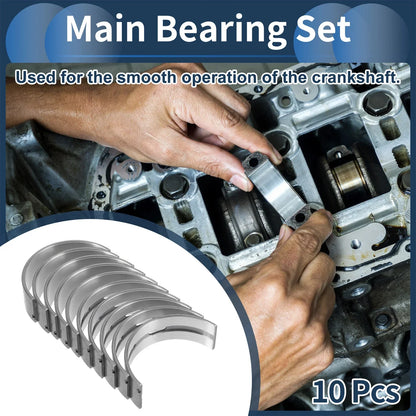 Main Bearing Set for Mercedes-Benz A250 (2013-2019) - 10 Pcs