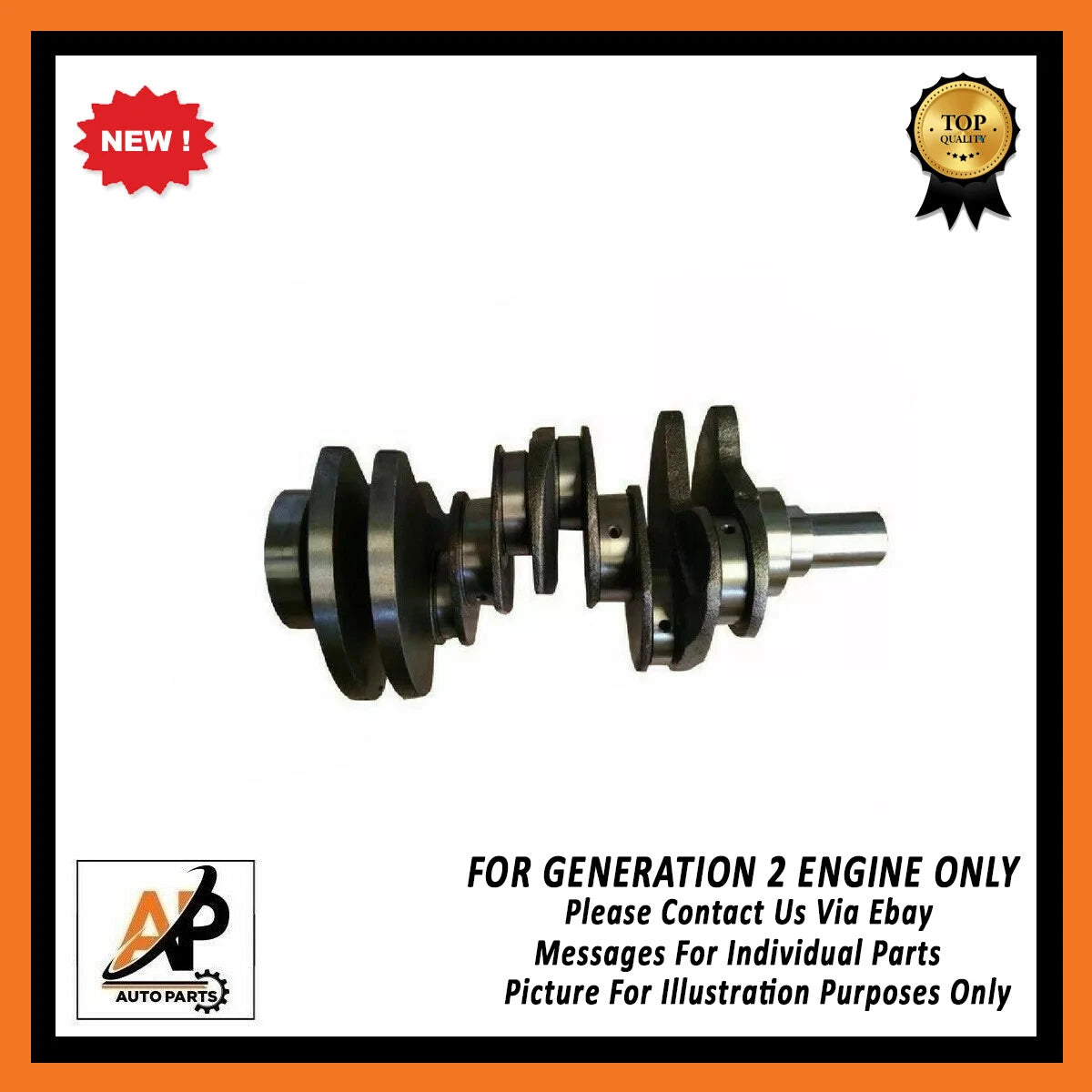 Crankshaft and Engine Rebuild Kit for Land Rover Range Rover 3.0 (2002–2012)