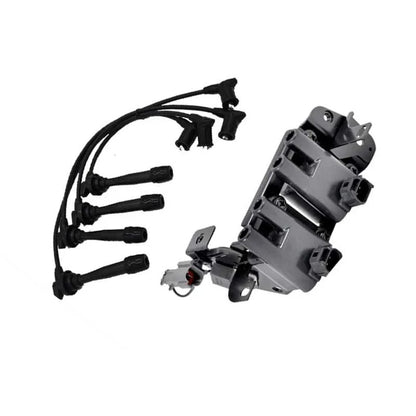 Ignition Coil Pack & Lead Kit for Kia Rio JB 1.4L Hatchback (2006-2011)