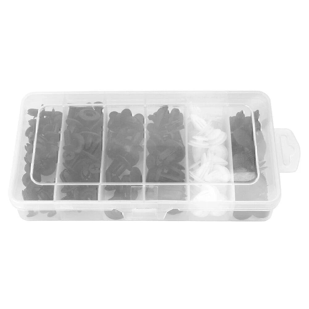 100pcs Car Body Retainer Push Pin Rivet Trim Clip Assortment