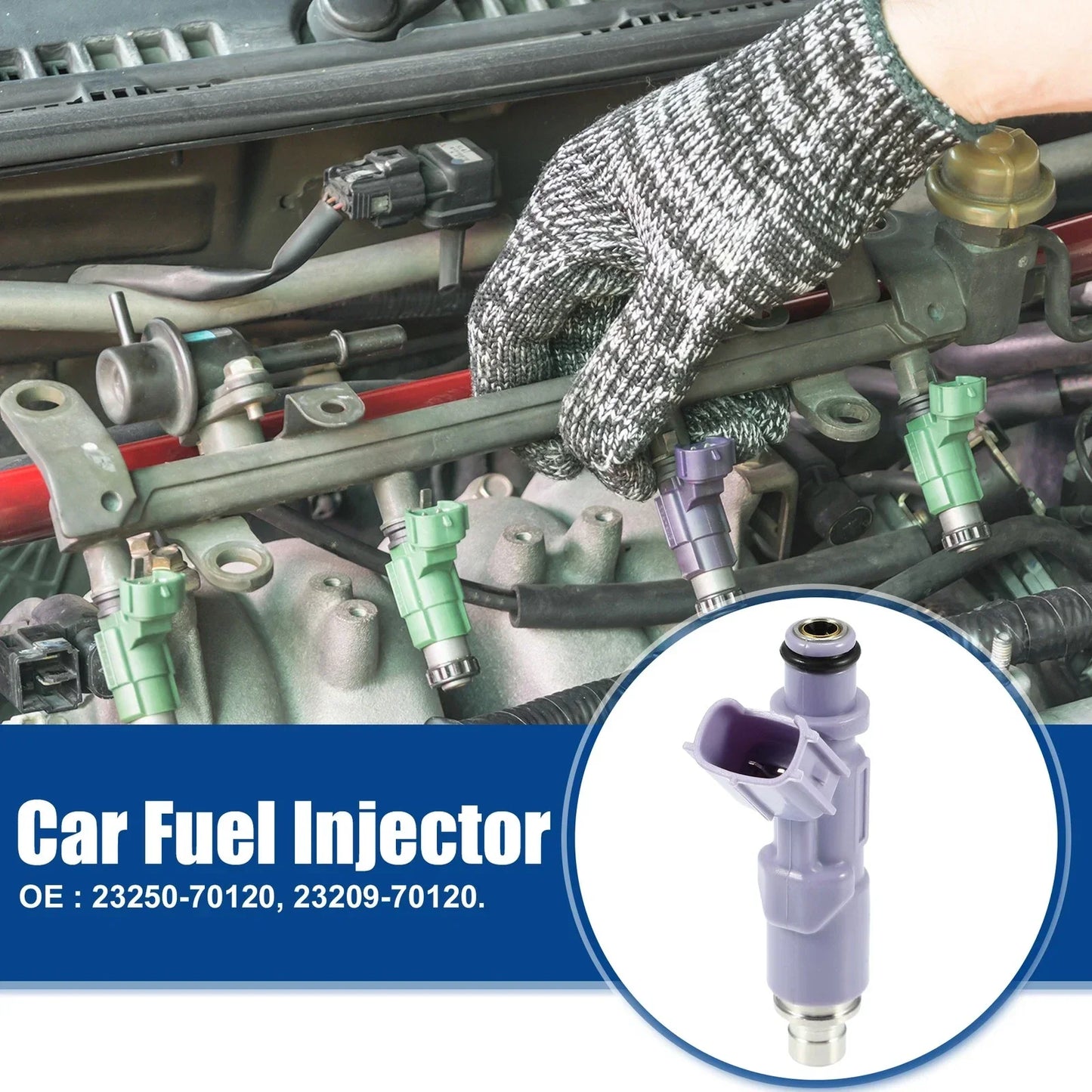 6 x Fuel Injector Nozzles for Lexus IS300 (1999-2005) 3.0L