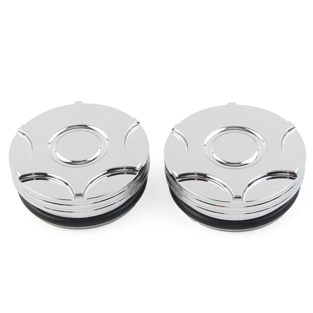 CNC Swingarm Pivot Bolt Covers for Harley V-Rod (2006-2017)
