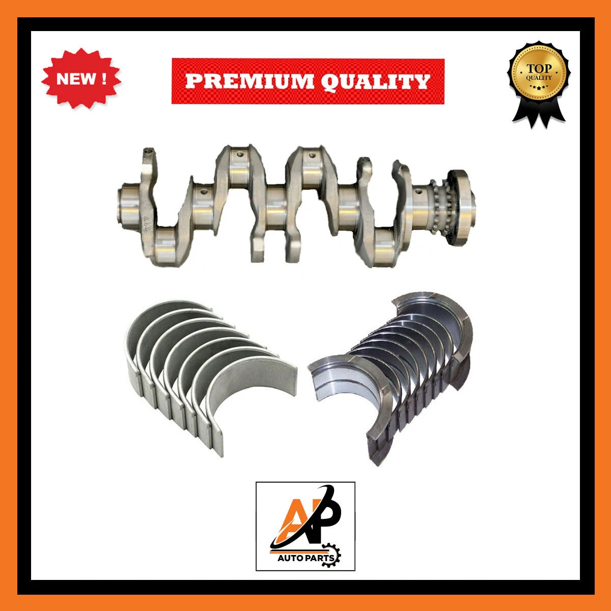 Crankshaft Main and Big End Bearing Set Replacement for BMW X1 2.0 (2009–2015)