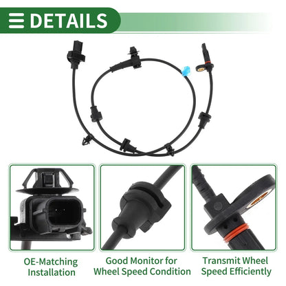 ABS Wheel Speed Sensor for Honda Odyssey (USA Built) 57475TK8A01