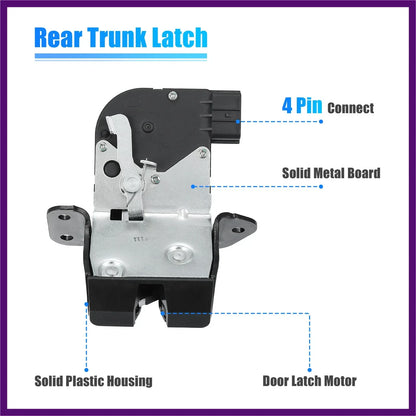 Trunk Latch Lock Actuator for Hyundai Veloster 2012-2017 Tailgate