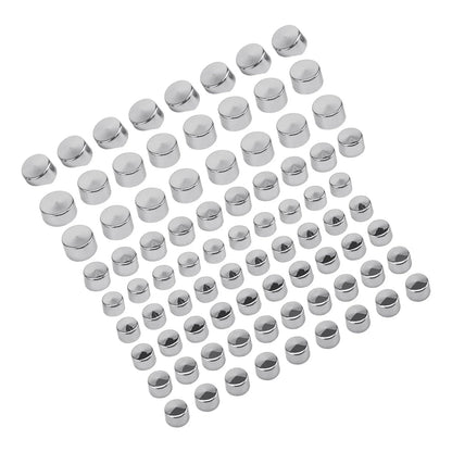 83PCS Engine Bolt Cover Cap Kit for Harley Davidson Twin Cam Motorcycle