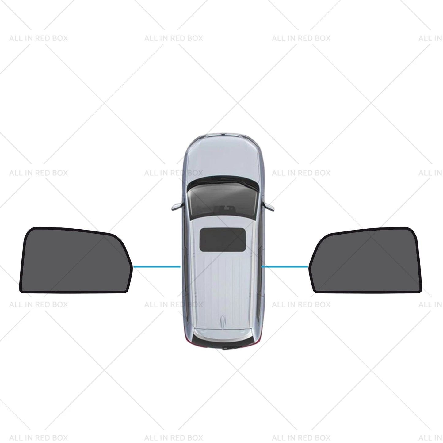 Magnetic Mesh Sun Blind Shades for Audi Q3 RS Q3 (2019-2025)