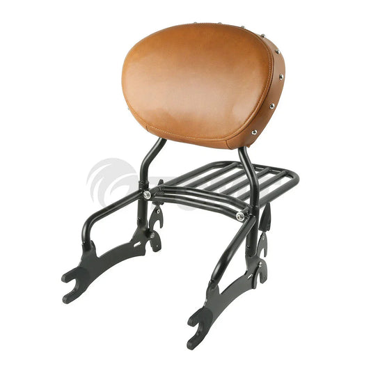 Backrest Sissy Bar Rack Mount Spools for Indian Roadmaster (2014-2022)