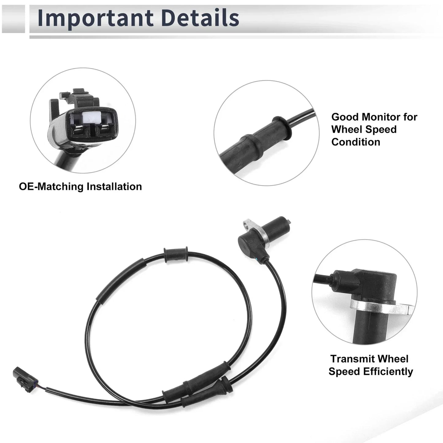ABS Wheel Speed Sensor for Hyundai Accent (2000-2002)