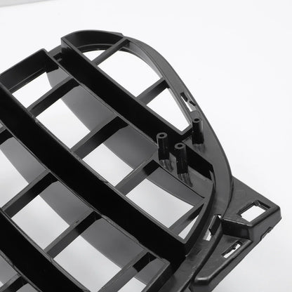 Front Upper Bumper Grille for Mercedes-Benz GLA Class Chrome Silver (2015-2023)