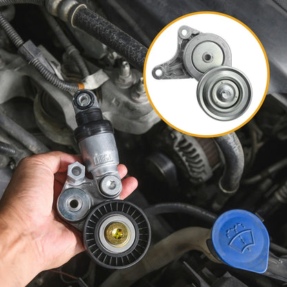Belt Tensioner Pulley for Honda Civic 2006-2011 - Silver Tone