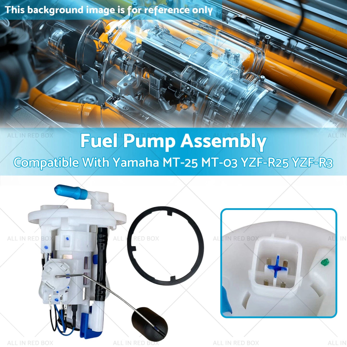 Fuel Pump Assembly for Yamaha MT-25 MT-03 YZF-R25 YZF-R3 (2015-2020)