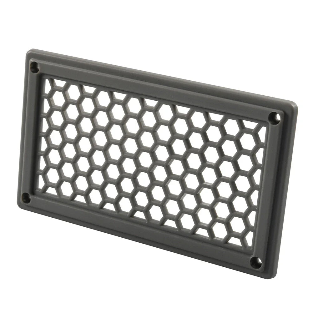 Gray Hexagonal Air Inlet Vent Panel for RV Bus