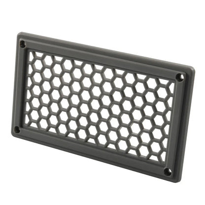 Gray Hexagonal Air Inlet Vent Panel for RV Bus